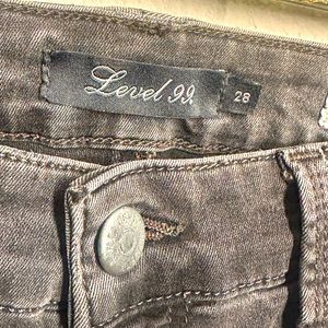 Anthropologie Level 99 Jeans - Lila Skinny Straight